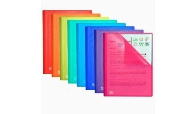 Organiser Folder Oxford Multicolour A4 10 Pieces