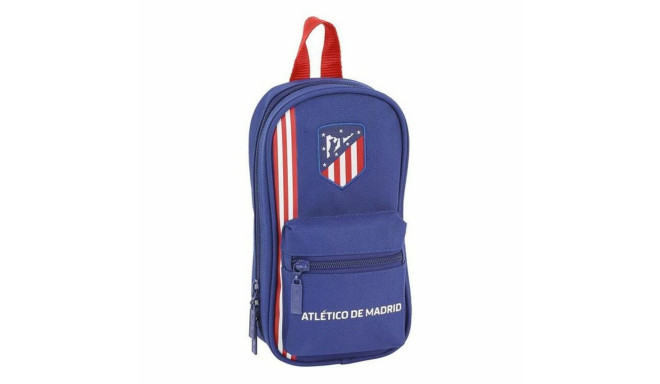 Zīmuļu futrālis Mugursoma Atlético Madrid In blue Tumši Zils 12 x 23 x 5 cm (33 Daudzums)