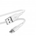 PURO ICON Soft Cable - Kabel USB-A do USB-C 1.5 m (White)