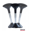Pukktool/Ergonomiline töötool SUN-FLEX Active chair 62-71cm, iste D-310mm, jalg D-290mm, kaal 5,6kg/