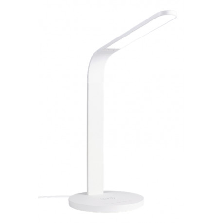 Desk lamp DELTACO OFFICE LED with wireless fast charging, timer function, 400lm white / DELO-0401