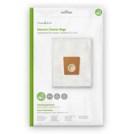 Vacuum Cleaner Bags BOSCH, SIEMENS D-F-G-H (10 pcs)