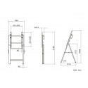 Multibrackets MB-5280 TV Stand up to 65" / 50kg