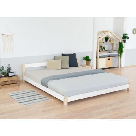 Voodi Comfy 160x200cm, naturaalne/valge