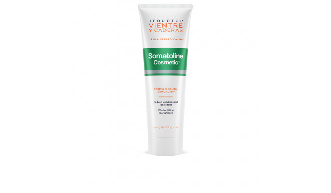 SOMATOLINE COSMETIC VIENTRE & CADERAS reductor crema efecto calor 250 ml