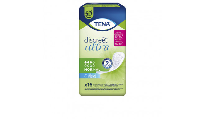 TENA LADY DISCREET ULTRA compresa incontinencia normal 16 u