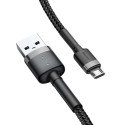 Baseus kaabel Cafule USB - microUSB 1,5A 2m, hall/must