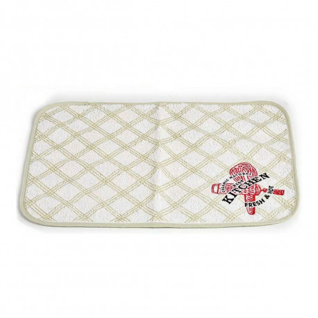 Place mat Kinvara Kitchen White Green