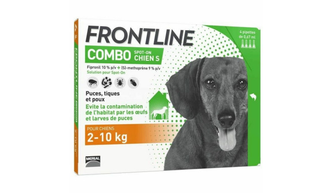 Pipete Suņiem Frontline Combo 2-10 Kg 4 gb.