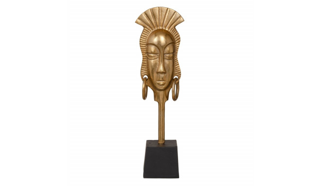 Decorative Figure 14,5 x 10,5 x 50 cm Black Golden African Woman