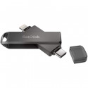 SanDisk iXpand Flash Drive Luxe 64GB - USB-C + Lightning - for iPhone, iPad, Mac, USB Type-C devices