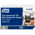 Tork Xpressnap® Fit™ N14, valge jaoturisalvrätik 720tk 15830