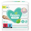 PAMPERS niisked salvrätikud Sensitive 4x52tk