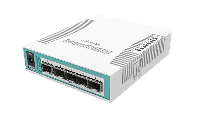 NET ROUTER/SWITCH 5PORT SFP/CRS106-1C-5S MIKROTIK