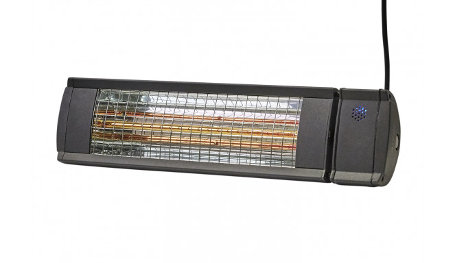 Infrasarkanais siltuma radiators Veltron PREMIUM Wide 200KY 2kW, melns