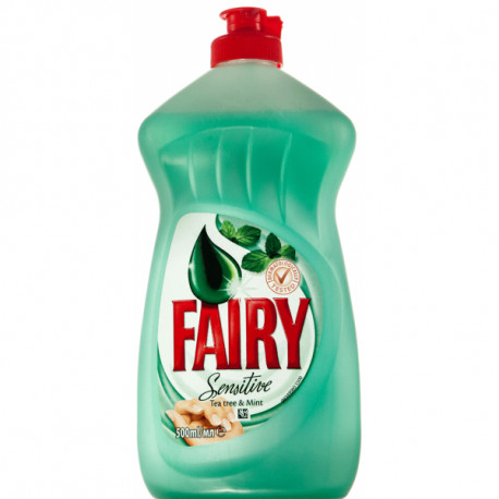 Nõudepesuvahend FAIRY Sensitive Tea Tree 450ml
