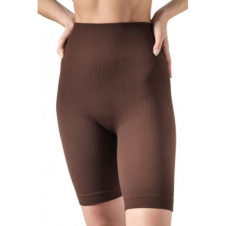 SOKISAHTEL SARA pruunid lühikesed biker-püksid 424