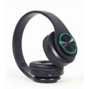 Gembird BHP-LED-01 headphones/headset Wired & Wireless Head-band Music/Everyday Micro-USB Bluetooth 