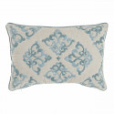 Cushion cover DKD Home Decor 60 x 1 x 40 cm Blue Traditional