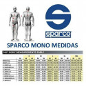 Kombinezoni Sparco S0020011NR1S Melns