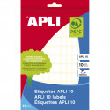 Self adhesive labels Apli 8 x 12 mm White 10 Sheets (10Units)