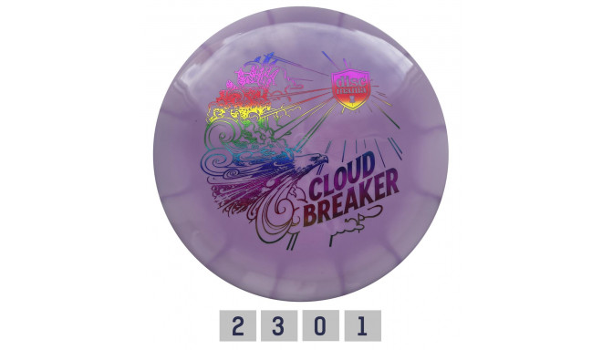 Discgolf DISCMANIA Putter LUX VAPOR Cloud Breaker April Jewels Sinine/Valge 2/3/0/1