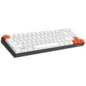 DAREU EK871 keyboard USB + Bluetooth QWERTY English Orange, White