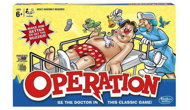 Hasbro board game Operation