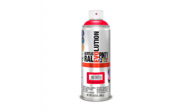 Spray paint Pintyplus Evolution RAL 2002 400 ml Vermilion