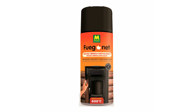 Антитепловая краска Massó Fuegonet Spray Чёрный 400 ml