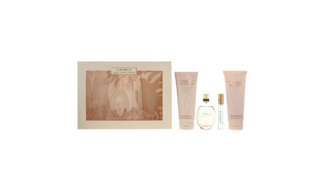 Women's Perfume Set Sarah Jessica Parker Lovely 4 Pieces