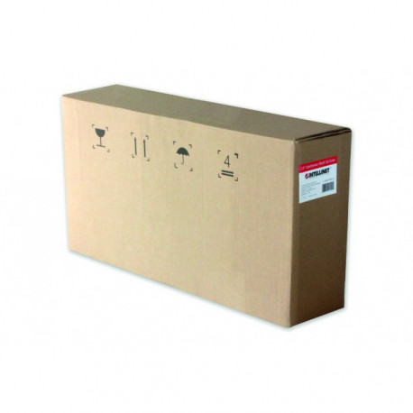 Intellinet 919562 2U 400mm rack 19", 2 kinnituspunkti, perforeeritud, must riiul