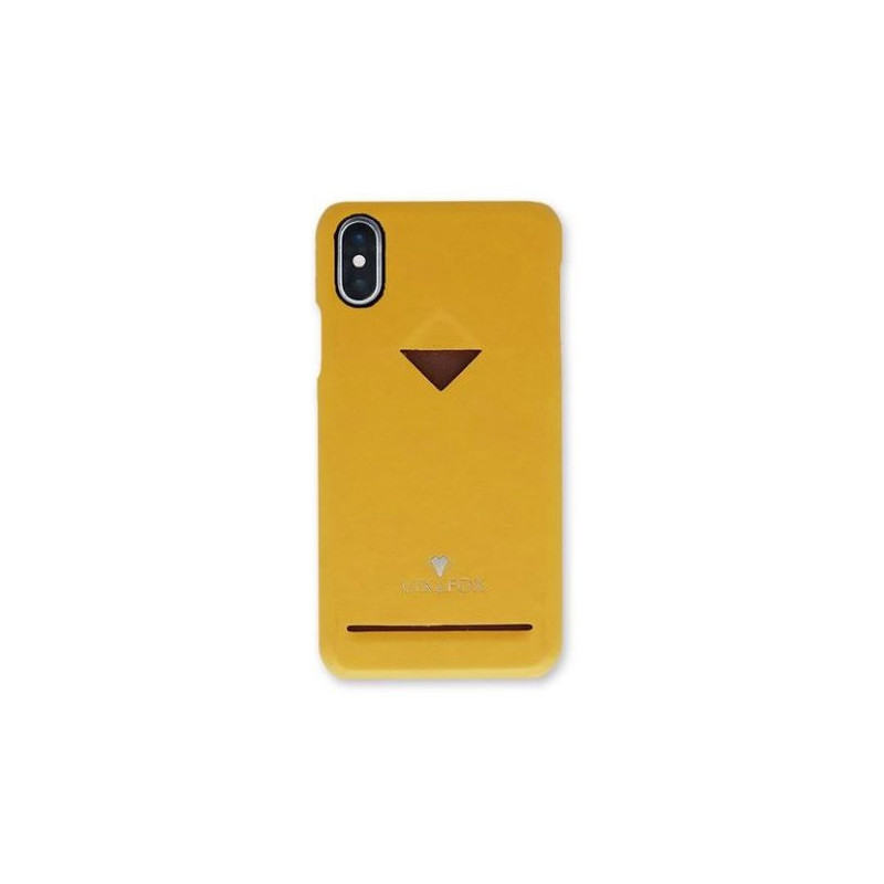 VixFox case Card Slot Back Shell Apple iPhone 7/8 Plus, mustard