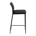 Counter chair DEMINA dark grey