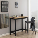 Counter chair DEMINA dark grey