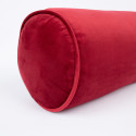 Pillow roll VELVET D18x50cm, burgundy