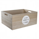Decorative box DKD Home Decor 50 x 40 x 22,5 cm Spirals MDF Wood Mediterranean