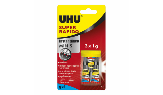 Tūlētēji Pielīpošs UHU 36527 Minis 3 gb. (1 g)