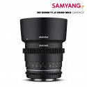 Samyang MF 85mm T1,5 VDSLR MK2 Canon EF objektiiv