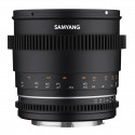 Samyang MF 85mm T1,5 VDSLR MK2 Canon EF objektiiv