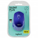 Logitech hiir M330 Silent Plus, sinine