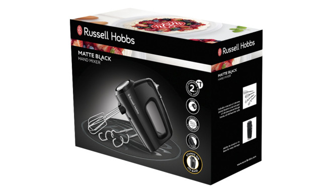 Russell Hobbs 24672-56 Matte Black  Handmixer