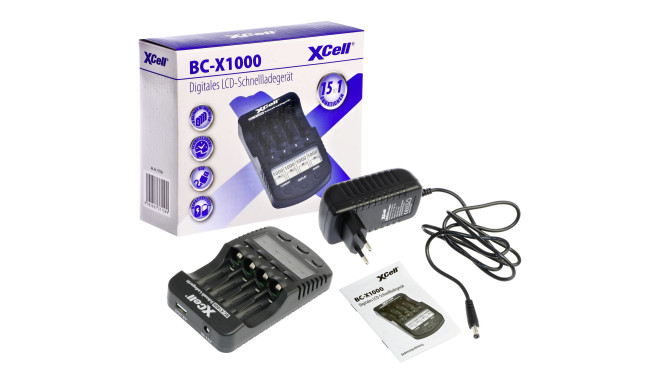 XCell universal charger BC-X1000 Digital LCD