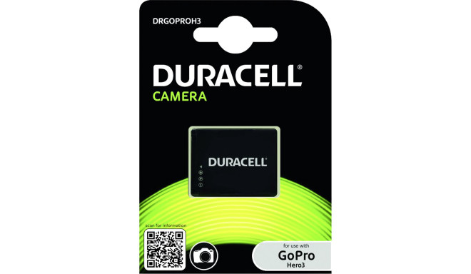 Duracell battery Li-Ion 1000mAh GoPro Hero 3
