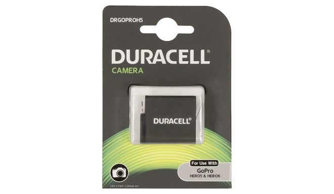 Duracell battery Li-Ion 1250mAh GoPro Hero 5/Hero 6/Hero 7