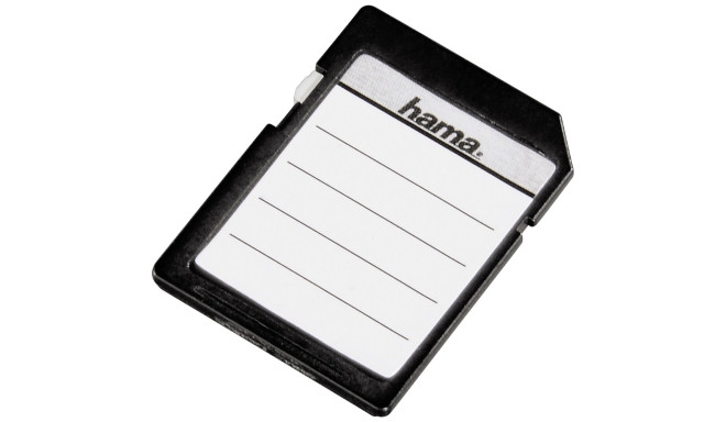 Hama Memory Card Labels 18 pieces, black/white     95916