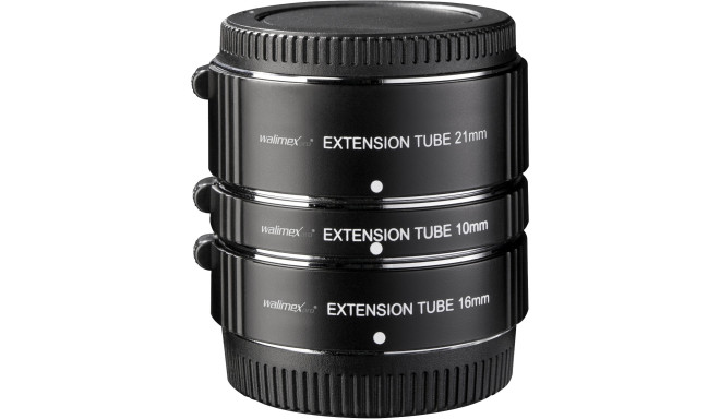 Walimex extension tube set for Fuji X (21655)