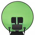 Hama foldable Background Chairy green Ø 130cm