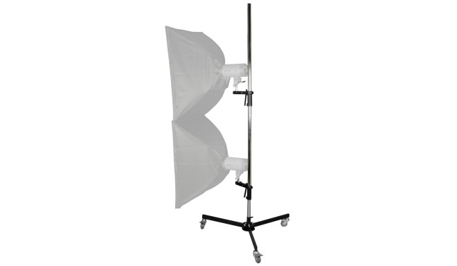 walimex pro Wheeled Tripod with 2 Clamp Holders