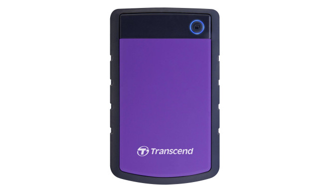 Transcend väline kõvaketas StoreJet 25H3 2.5" 1TB USB 3.1, lilla